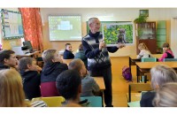 лекция от Геннадия Дубино для учащихся Заборьевской школы - фото - 3