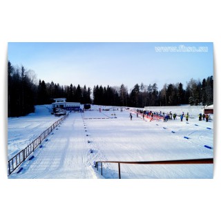 Лыжные трассы на биатлонном комплексе "Чайка" - фото - 3